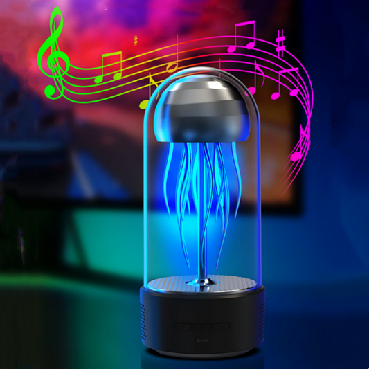 Creative Jellyfish Bluetooth Speaker Colorful Flashing Lamp Octopus Audio Mini Portable Subwoofer Birthday Valentine's Day Gifts